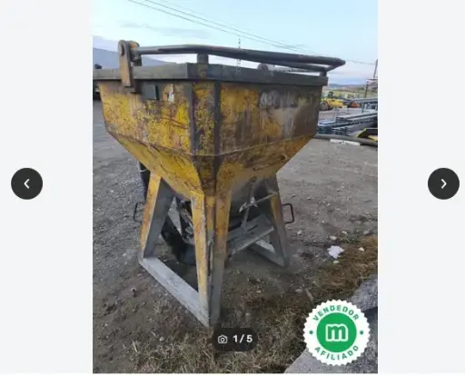 [S303] cubilote para hormigón